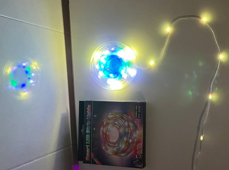 نوار RGB کنترلر دار مدل Ferro-1201-ده (۱۰) متری