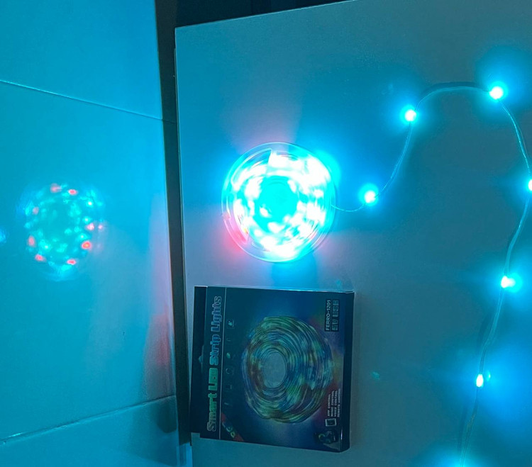 نوار RGB کنترلر دار مدل Ferro-1201-ده (۱۰) متری