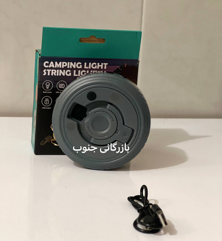 چراغ چادر ریسه دار 10 متری 7 رنگ MH_8208