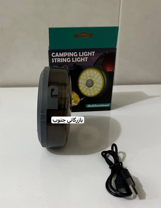 چراغ چادر ریسه دار 10 متری 7 رنگ MH_8208